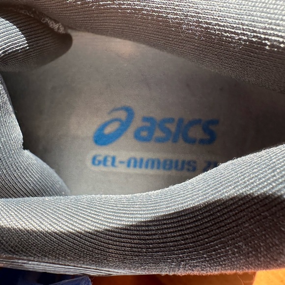 ASICS Gel Nimbus 21 Mid Grey Blue. Women’s Sneakers. - Picture 4 of 5